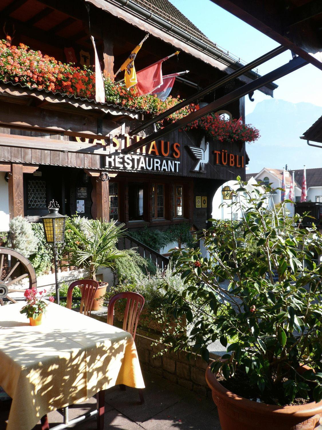 Gasthaus Tuebli Gersau Exterior foto